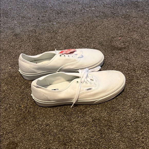 Vans Classic White Lace-Up Sneakers - Picture 3 of 6